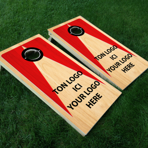 Jeu de Cornhole Personnalisé