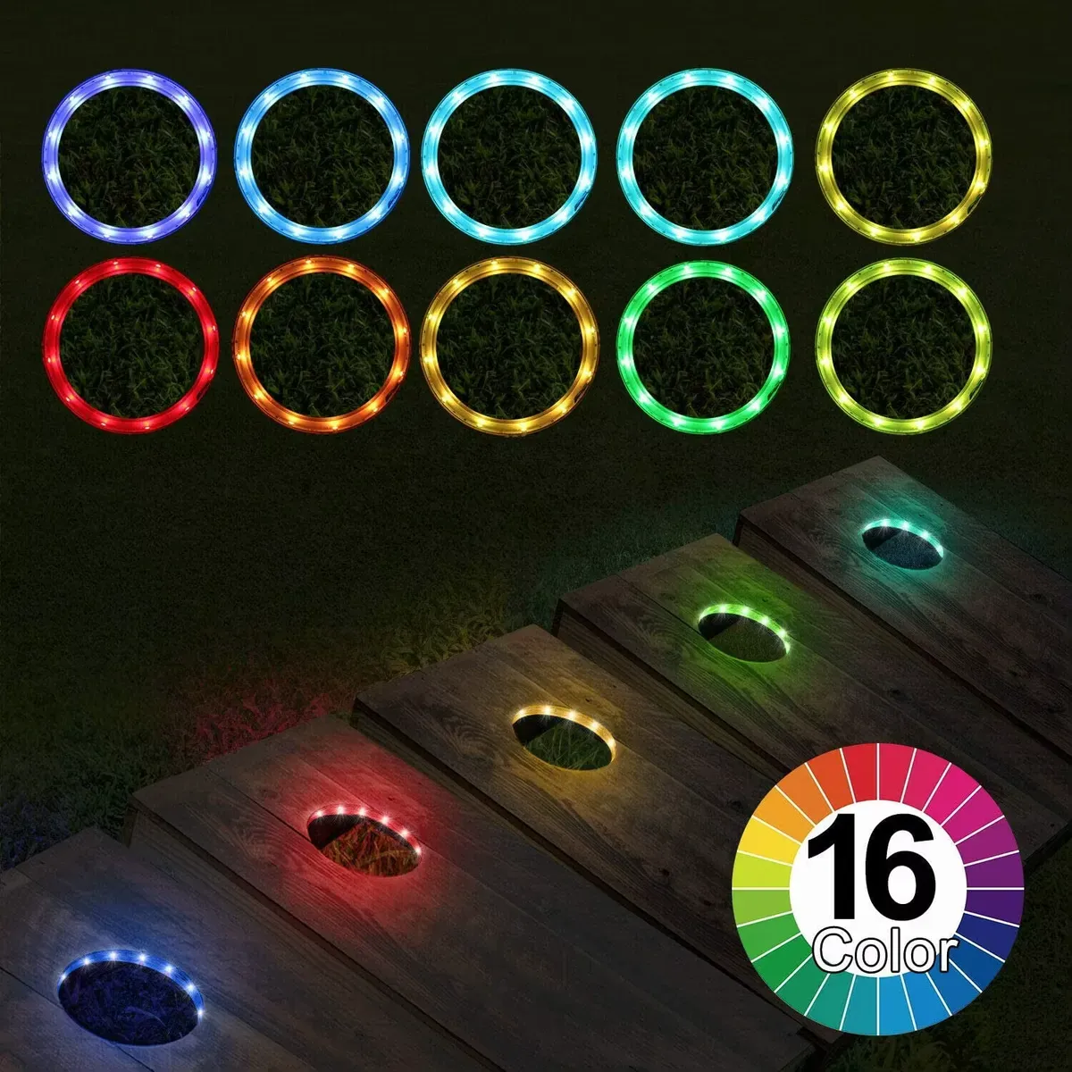Lumière LED pour Cornhole