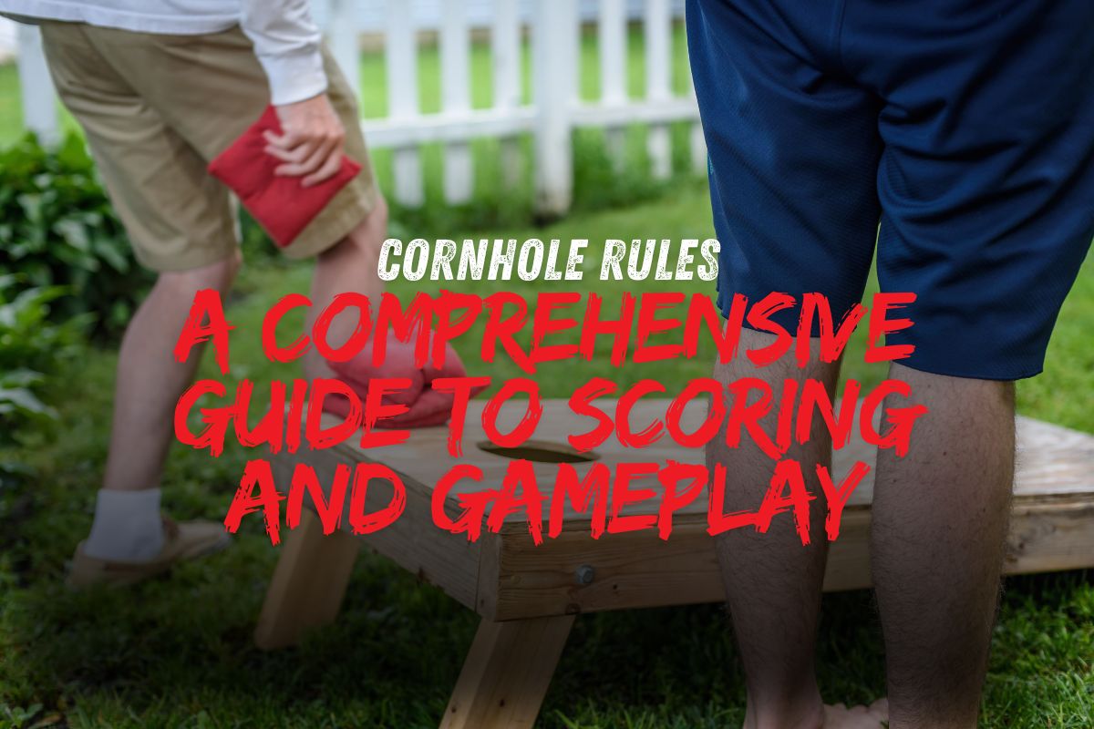 typography about cornhole rules